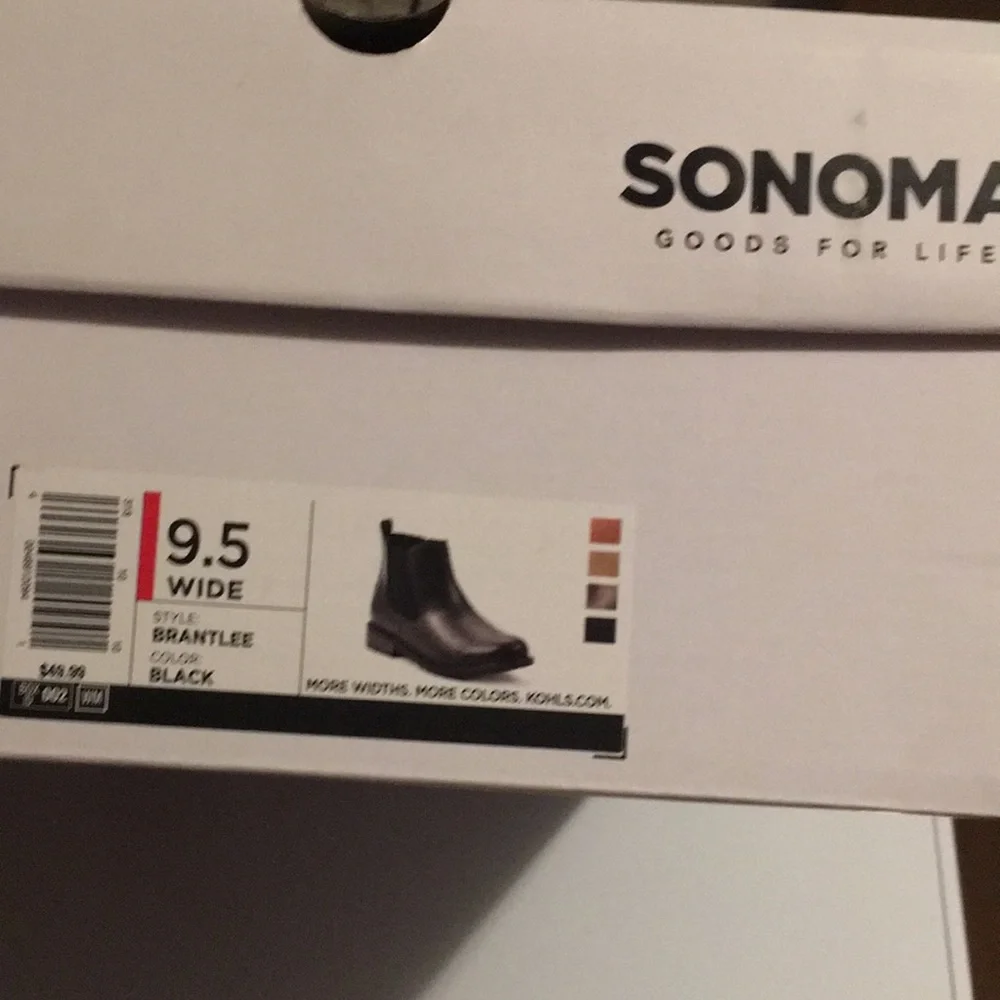 NWT, NIB Ankle Boots by Sonoma - Picture 5 of 5